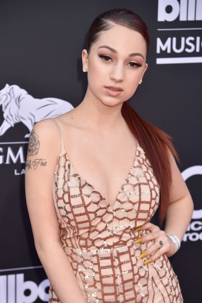 Danielle Bregoli, also known as Bhad Bhabie, and her natural skin tone at the 2018 Billboard Music Awards. 