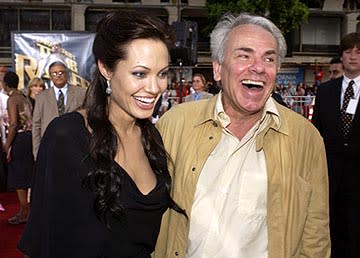 Angelina Jolie and Jan De Bont at the LA premiere of Paramount's Lara Croft Tomb Raider: The Cradle of Life