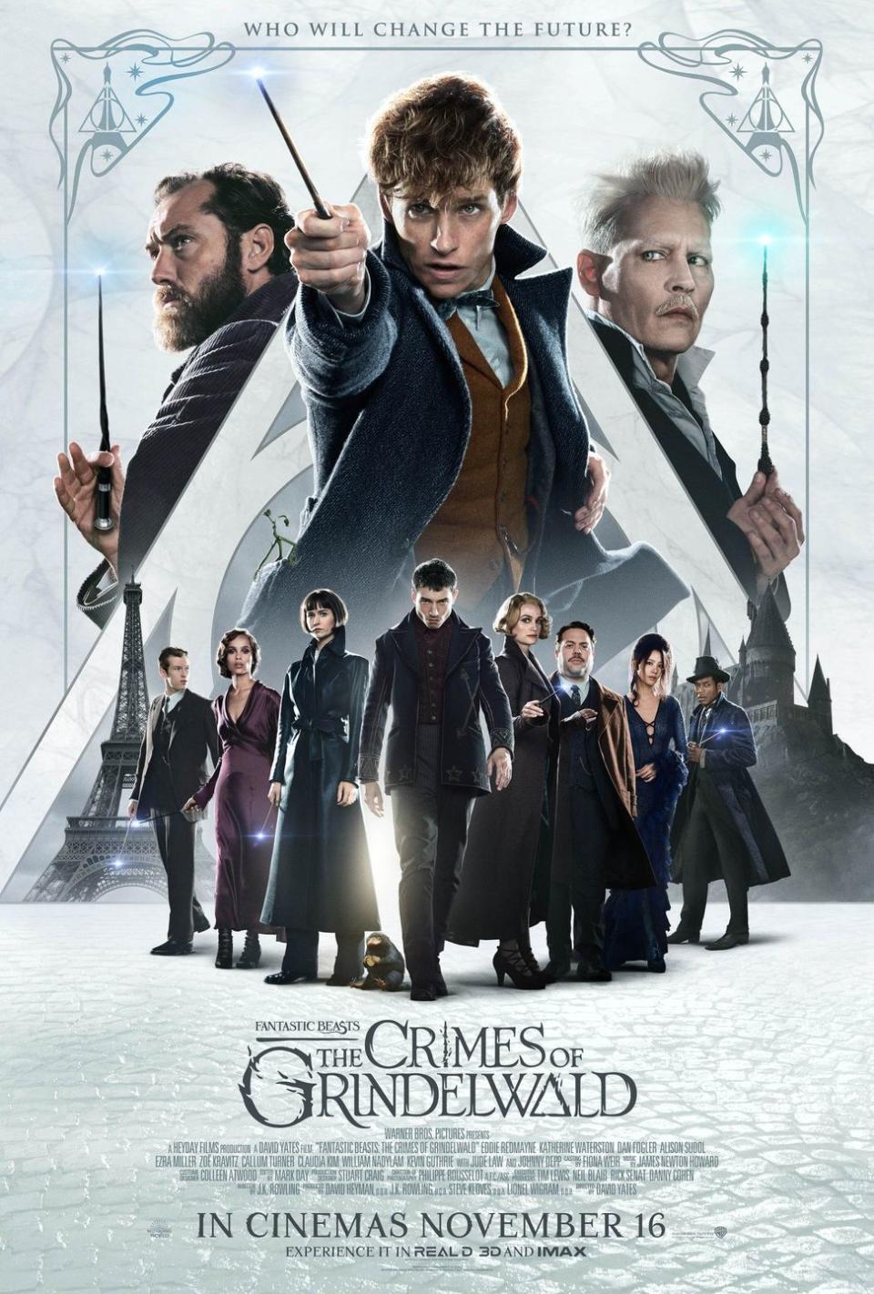 2) Fantastic Beasts: The Crimes of Grindelwald (2018)