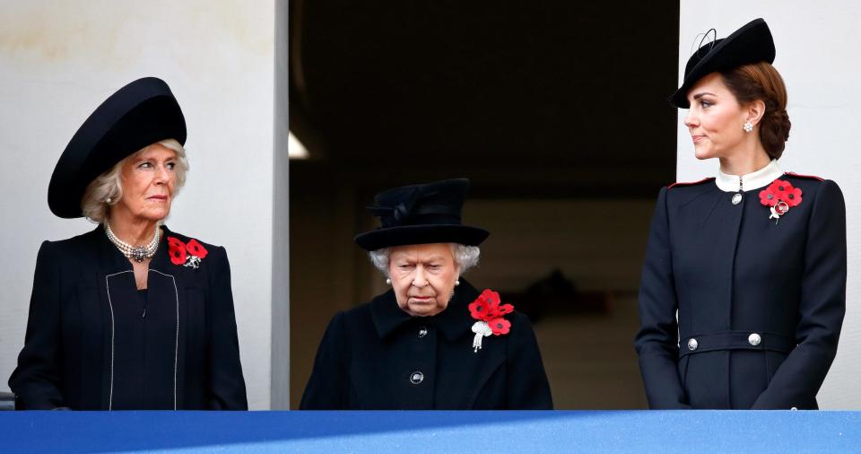 Queen Elizabeth, Camilla, Kate Middleton 2018