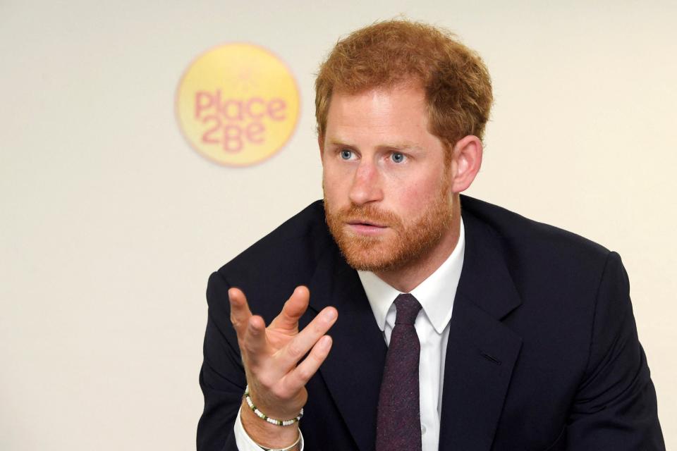 <p>Prince Harry is set to sit down with wife Meghan Markle for a tell all chat with Oprah Winfry - here’s his top interviews</p> (AFP)