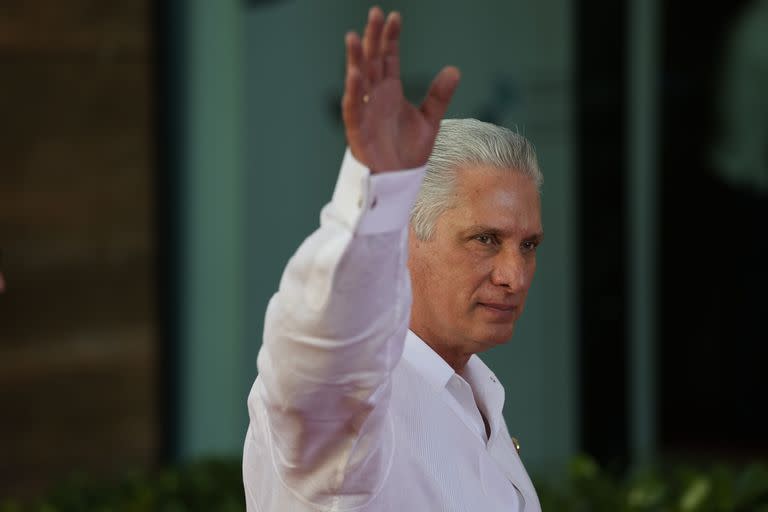 El presidente de Cuba, Miguel Díaz-Canel