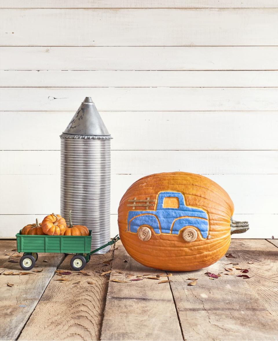 Pickup Truck Pumpkin