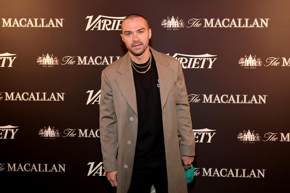 NEW YORK, NEW YORK - OCTOBER 19: Jesse Williams attends Variety, The New York Party at American Bar on October 19, 2022 in New York City. (Photo by Jamie McCarthy/Variety via Getty Images)