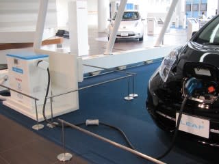 Nissan Leaf-To-Home power station