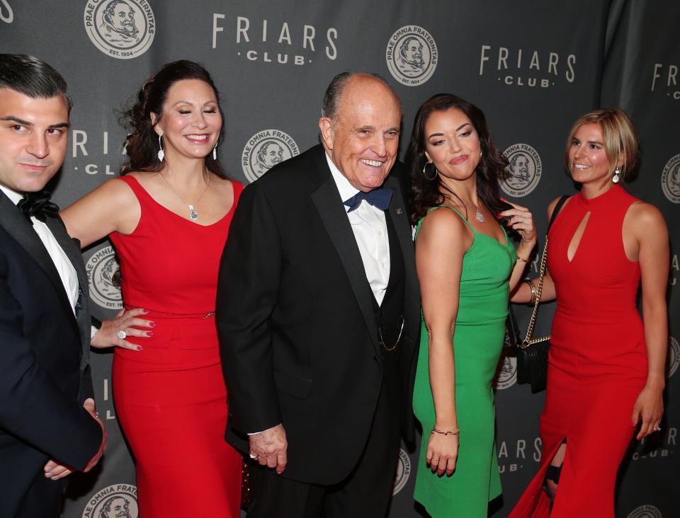 Rudy Giuliani Friars Club gala honoring Tracy Morgan