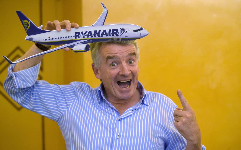 Sure, Michael O'Leary is easy to dislike, but you have to love his work - Getty
