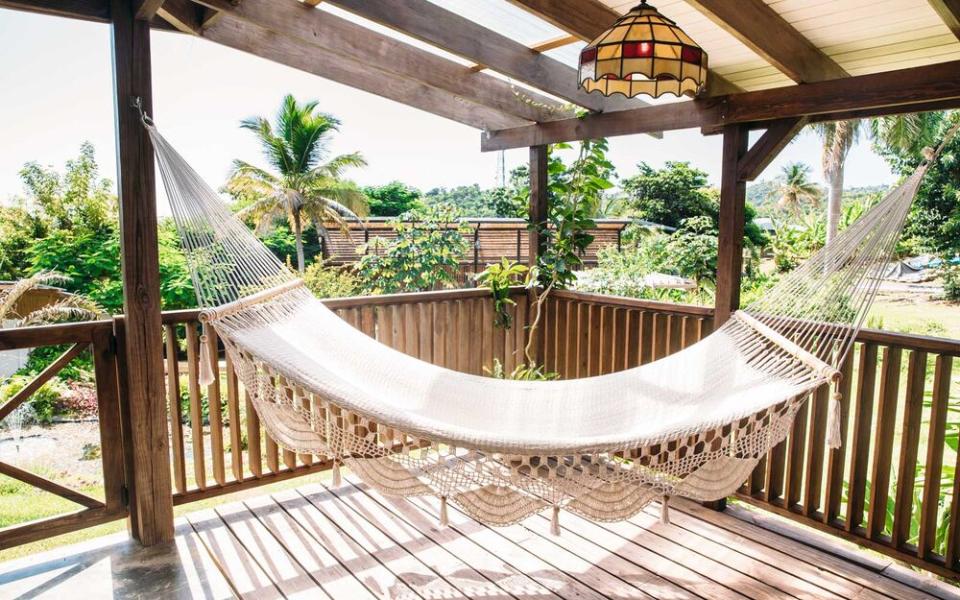 The terrace of a suite at La Finca Victoria. | Soraya Matos