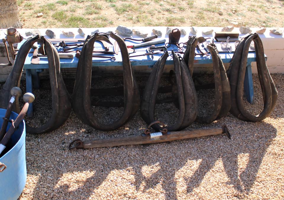 Historical Western gear for sale Apple Valley Legacy Museum.