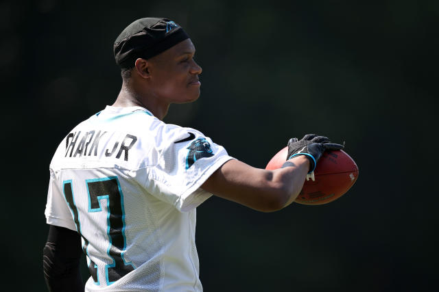 Panthers' Terrace Marshall carted off at training camp practice