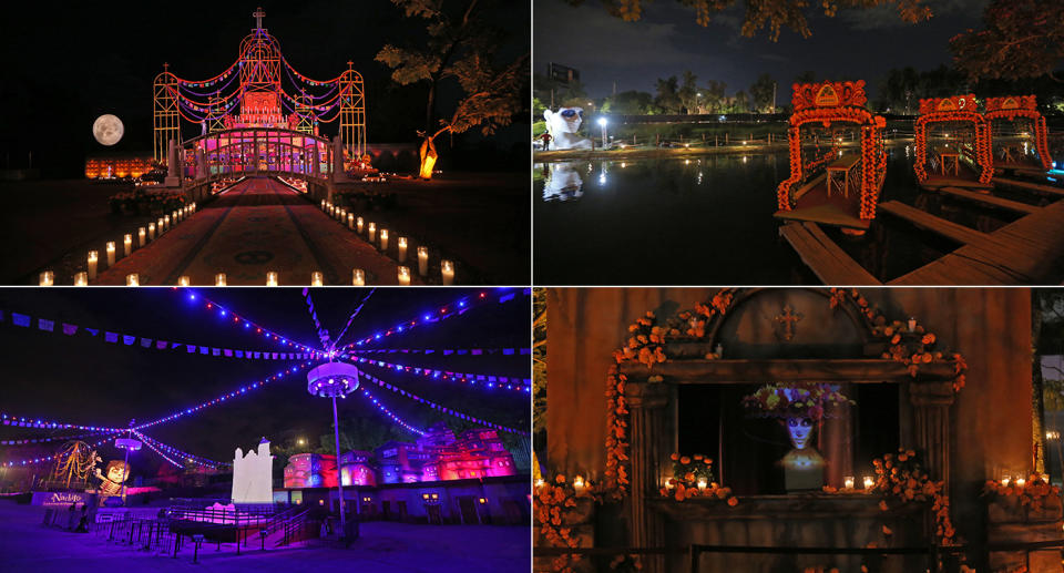 FOTOS | Así es 'Calaverandia', el primer parque temático de Día de Muertos