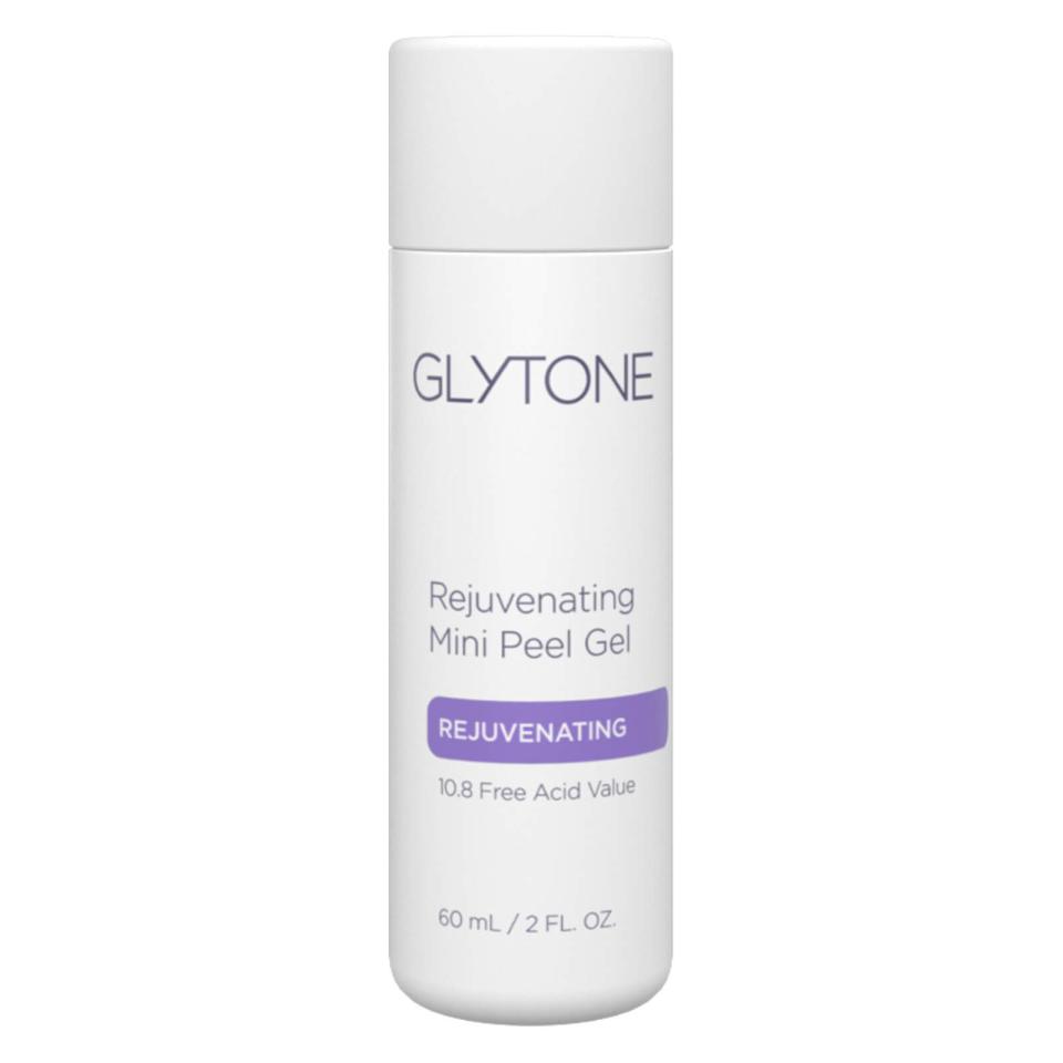 <p><strong>Glytone</strong></p><p>skinstore.com</p><p><strong>$64.00</strong></p><p><a href="https://go.redirectingat.com?id=74968X1596630&url=https%3A%2F%2Fwww.skinstore.com%2Fglytone-rejuvenating-mini-peel-gel%2F11287700.html&sref=https%3A%2F%2Fwww.townandcountrymag.com%2Fstyle%2Fbeauty-products%2Fg26961326%2Fbest-chemical-peel-at-home%2F" rel="nofollow noopener" target="_blank" data-ylk="slk:Shop Now" class="link ">Shop Now</a></p><p>With a 10.8 glycolic acid value, this straightforward gel peel (it has just 7 ingredients) is perfect for those who aren't kidding around with their exfoliation routine. With regular use, it can also help smooth the appearance of uneven texture. </p>