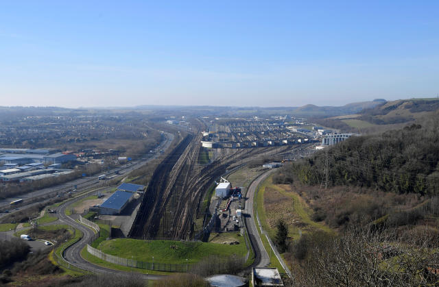 channel tunnel entrance