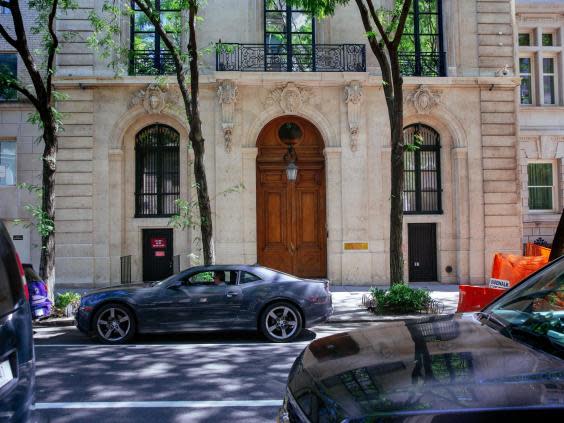 Jeffrey Epstein’s Manhattan mansion is on sale for $88m (Getty Images)