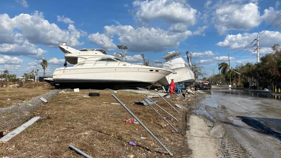 Channel 9 crews headed to Fort Myers to survey the damage caused by Hurricane Ian.