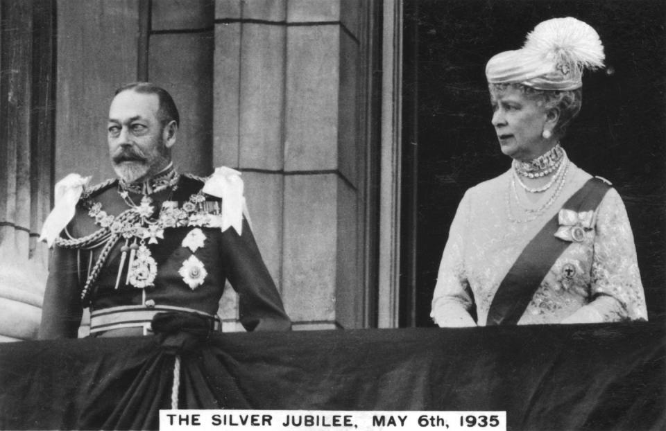 king george v's silver jubilee, london, 6th may, 1935