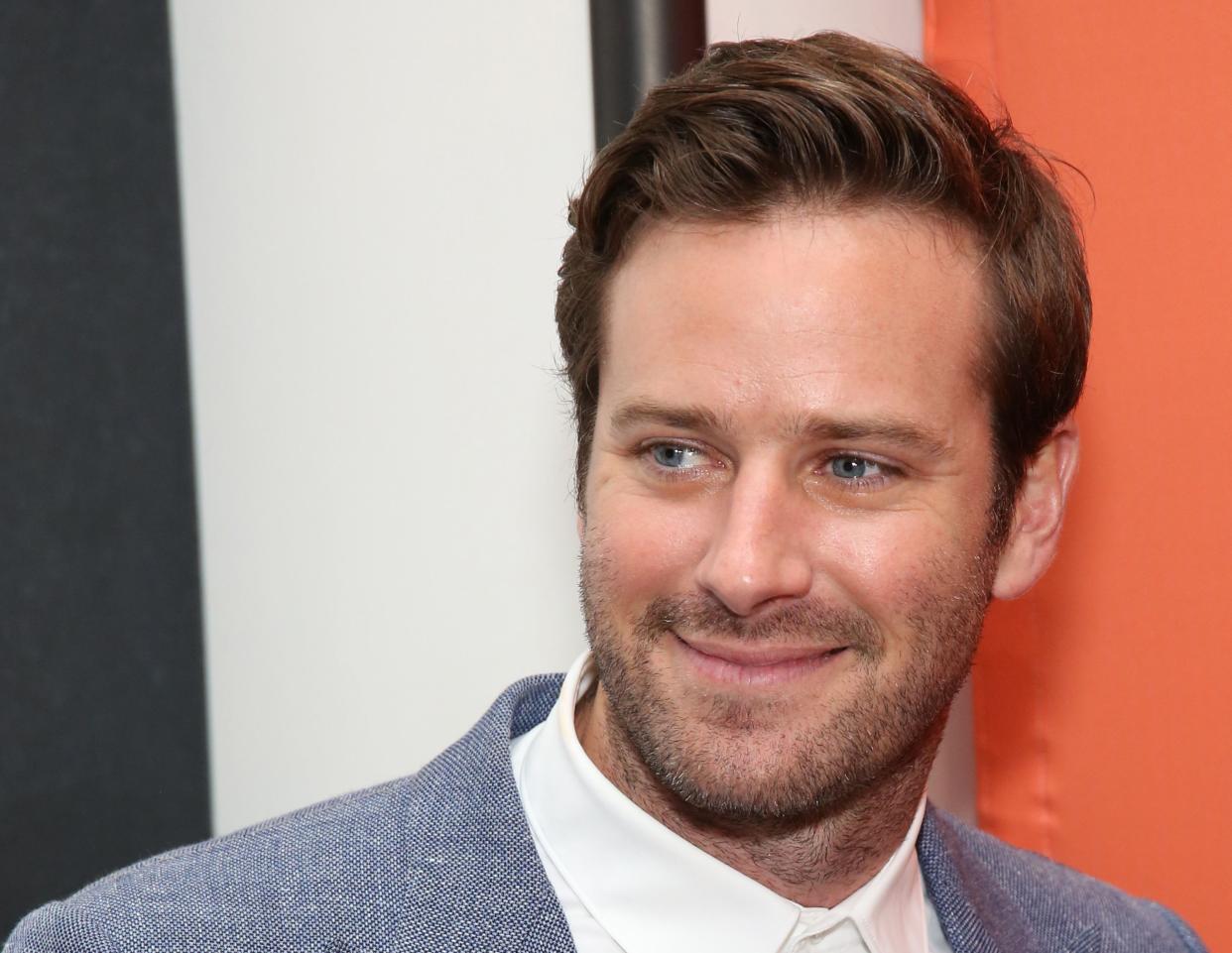 Armie Hammer praised renowned queer activist and artist Kate Bornstein as a "beloved friend, co-worker and now family member" on Twitter.&nbsp; (Photo: Walter McBride via Getty Images)