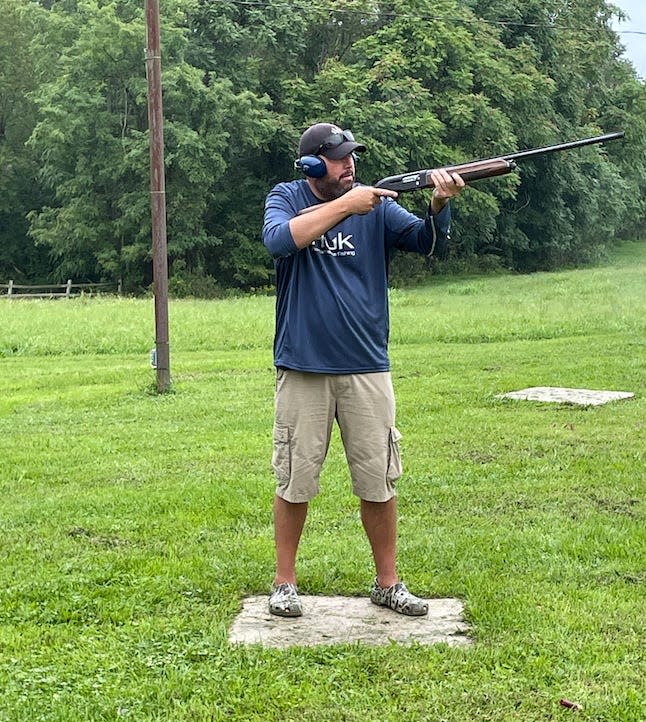 When he wasn't working at a law enforcement officer, Jay Mills' hobbies included shooting skeet at the Potomac Fish and Game Club.