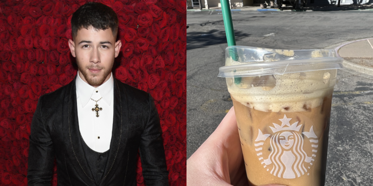 nick jonas coffee