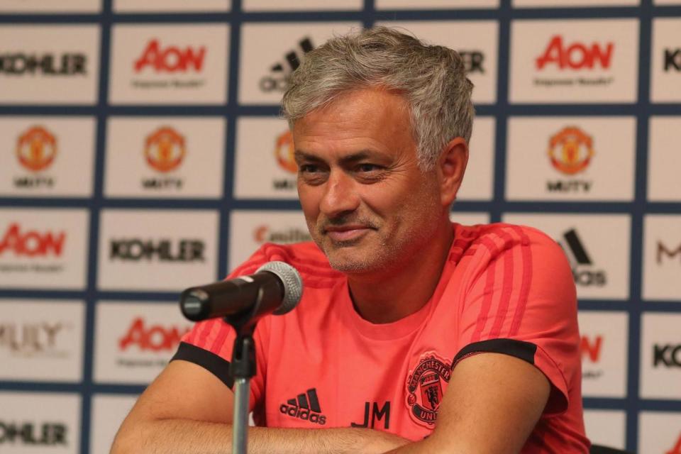 Turn up the heat: Jose Mourinho (Man Utd via Getty Images)