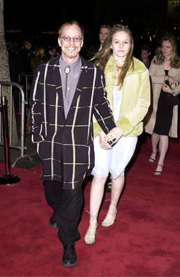 Danny Elfman and gal at the Hollywood premiere of Universal's The Family Man