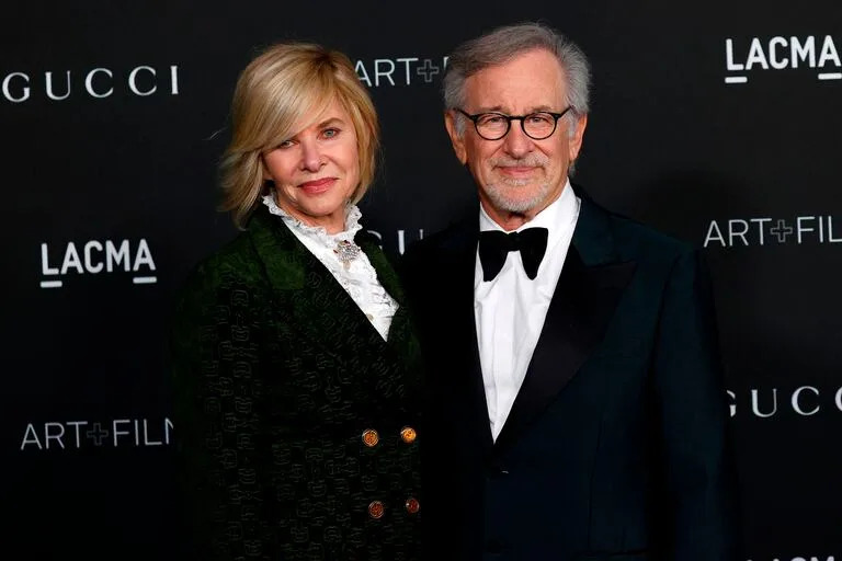 Steven Spielberg y Kate Capshaw integran el segundo lugar de la lista (Foto de Michael Tran / AFP)