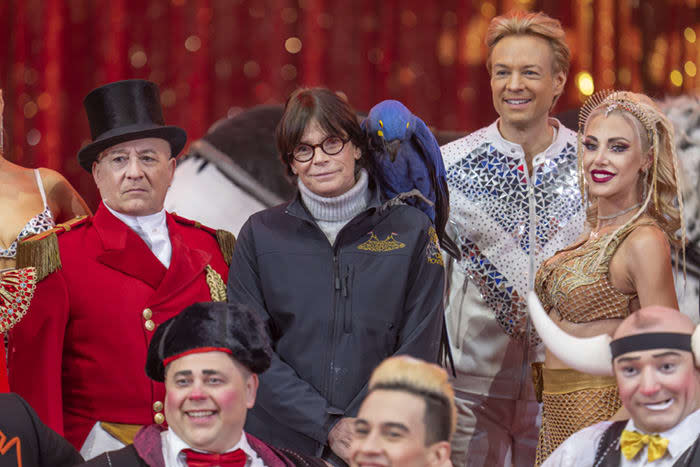 Estefanía de Mónaco en el circo con su familia