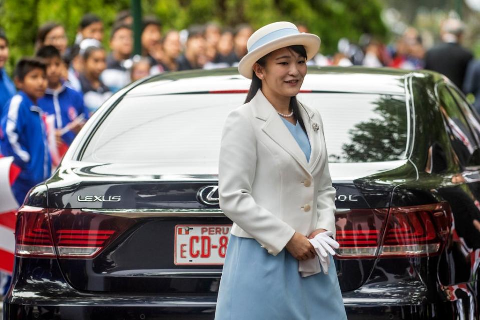 Japanese Princess Mako, the eldest daughter of Crown Prince Akishino and Crown Princess Kiko (AFP via Getty Images)