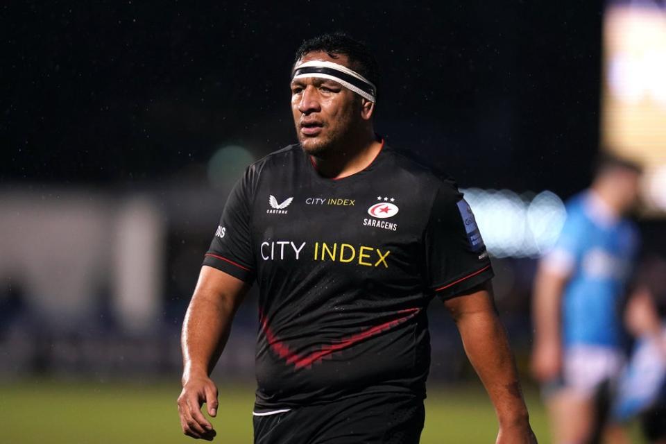 Saracens and England prop Mako Vunipola is set to return (Adam Davy/PA) (PA Wire)