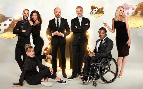 The hosts of 2019's Children in Need telethon - Credit: BBC