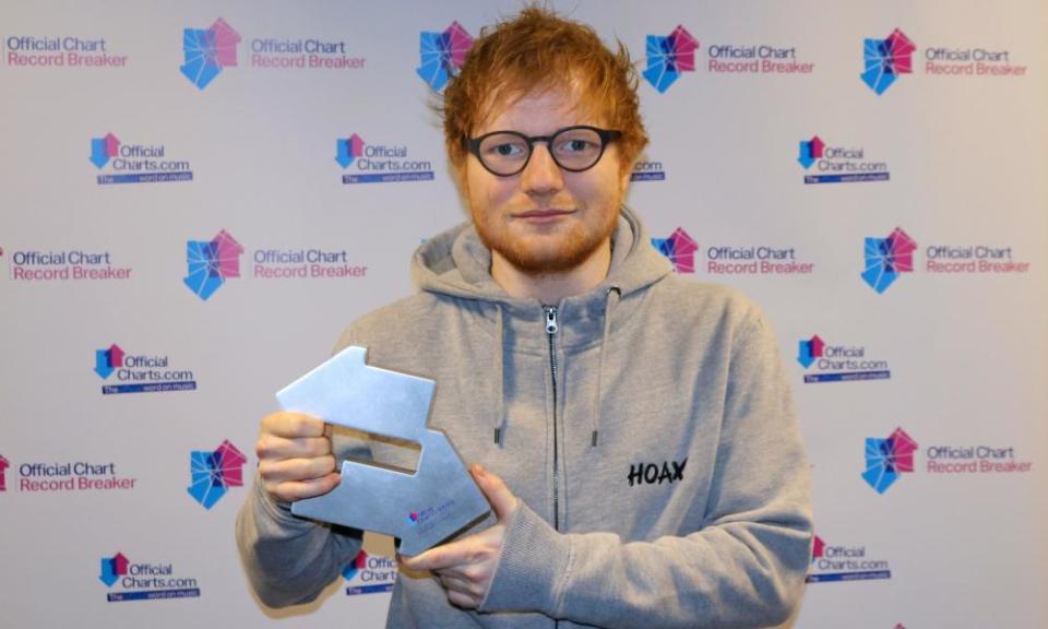 The singles chart rules were last changed in July 2017, four months after all 16 tracks from Ed Sheeran’s third album ÷ entered the Top 20.