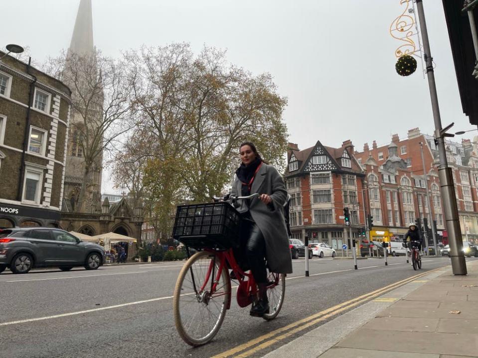 The cycle lanes were removed after seven weeks by the council in DecemberElliot Wagland