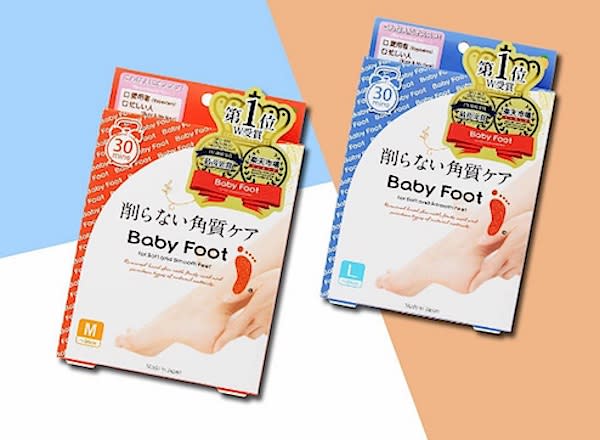 This crazy Japanese foot peel will give you insanely soft feet