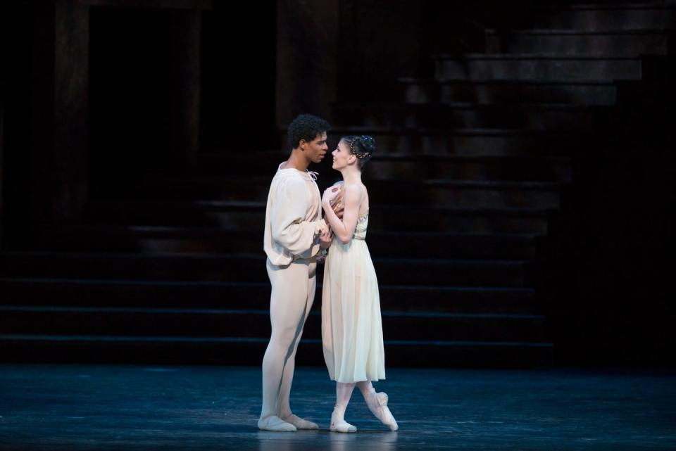 Acosta as Romeo and Natalia Osipova as Juliet in ‘Romeo and Juliet’ at the Royal Opera House in 2013 (Bill Cooper/Royal Opera House/ArenaPAL)