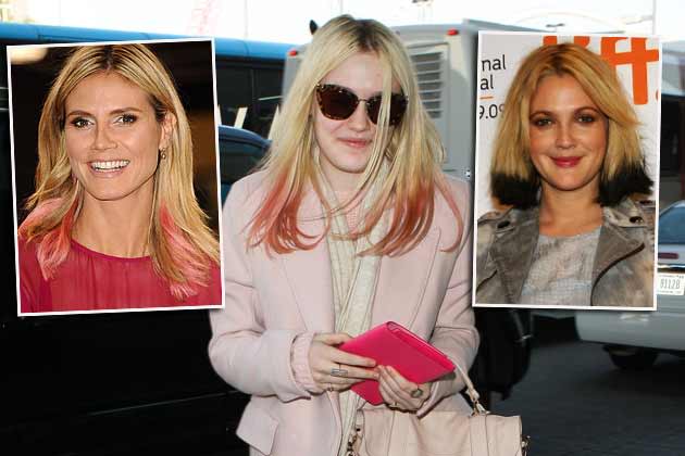 Der Dip Dye-Style der Stars