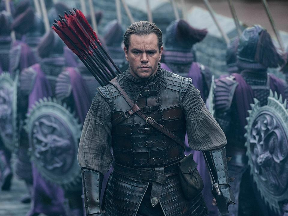 Matt Damon The Great Wall