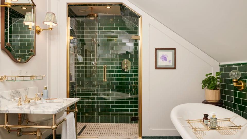 A bathroom at Gleneagles Townhouse - Credit: Gleneagles