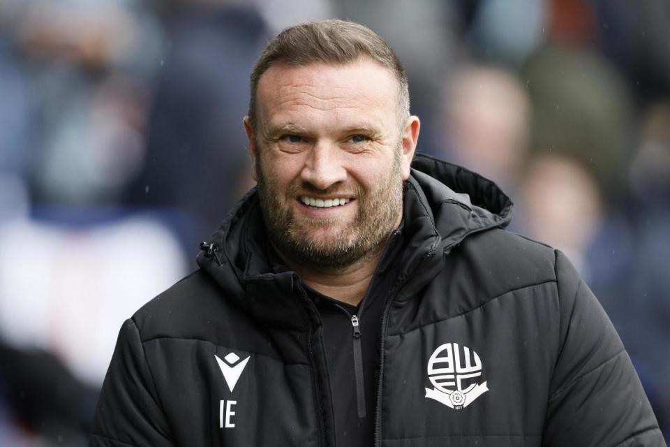 Wanderers boss Ian Evatt <i>(Image: PA)</i>