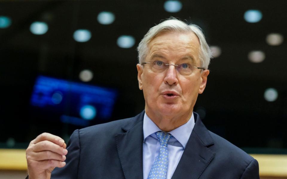 Barnier - OLIVIER HOSLET/POOL/EPA-EFE/Shutterstock