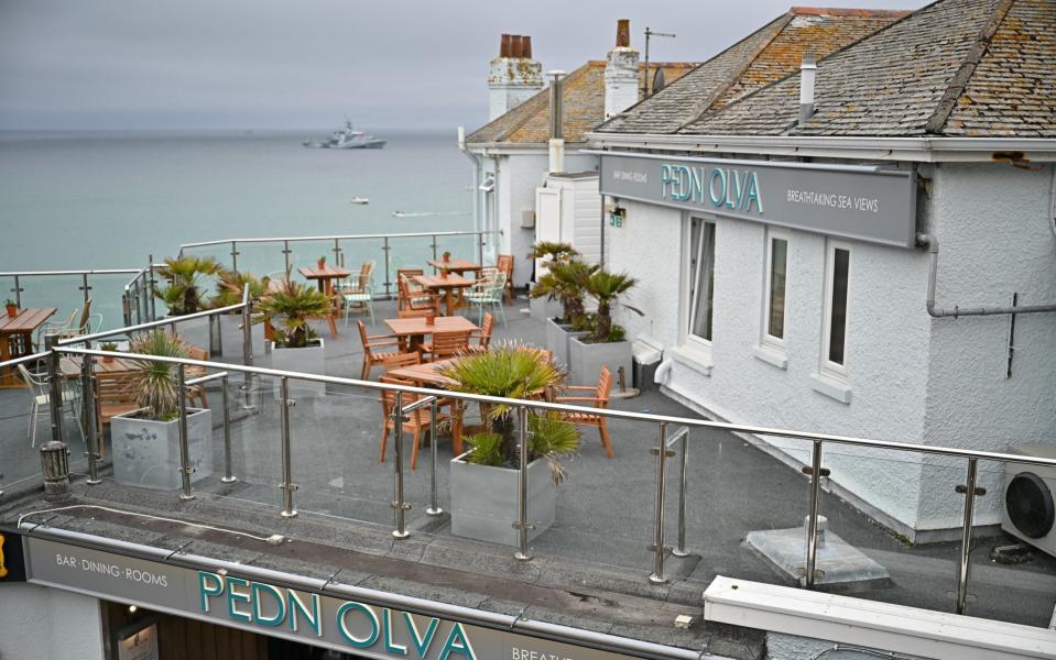 A view of the Pedn Olva hotel in St Ives  - Jeff J Mitchell 