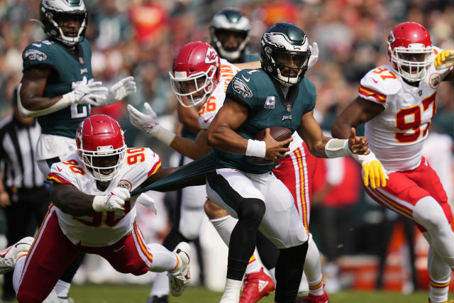 Eagles see red in blown scoring chances in loss to Chiefs - The