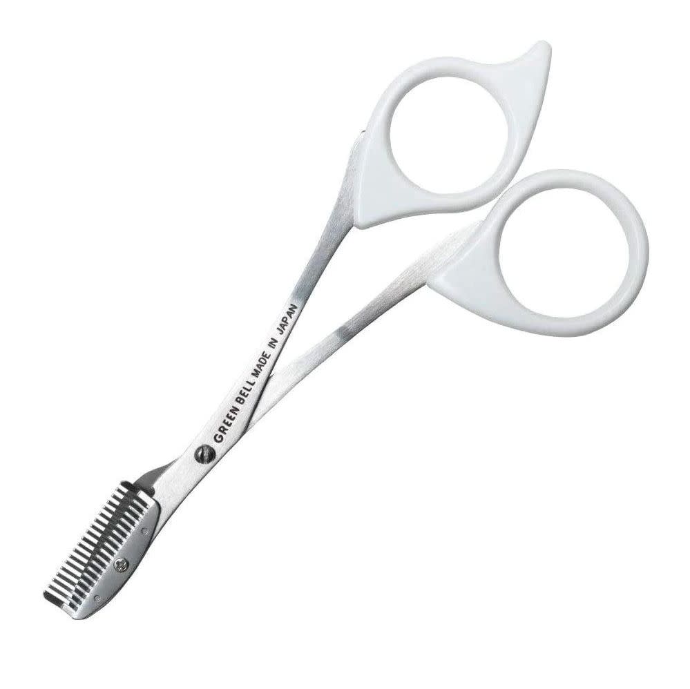 <p><a href="https://go.redirectingat.com?id=74968X1596630&url=https%3A%2F%2Fjapanesetaste.com%2Fproducts%2Fgreen-bell-stainless-steel-eyebrow-scissors-with-comb-white-mi-247%3Fregion%3Dus%26country%3Dus&sref=https%3A%2F%2Fwww.menshealth.com%2Fgrooming%2Fg44474222%2Fbest-eyebrow-trimmers-for-men%2F" rel="nofollow noopener" target="_blank" data-ylk="slk:Shop Now;elm:context_link;itc:0;sec:content-canvas" class="link rapid-noclick-resp">Shop Now</a></p><p>Stainless Steel Eyebrow Scissors with Comb</p><p>$15.99</p><p>japanesetaste.com</p>