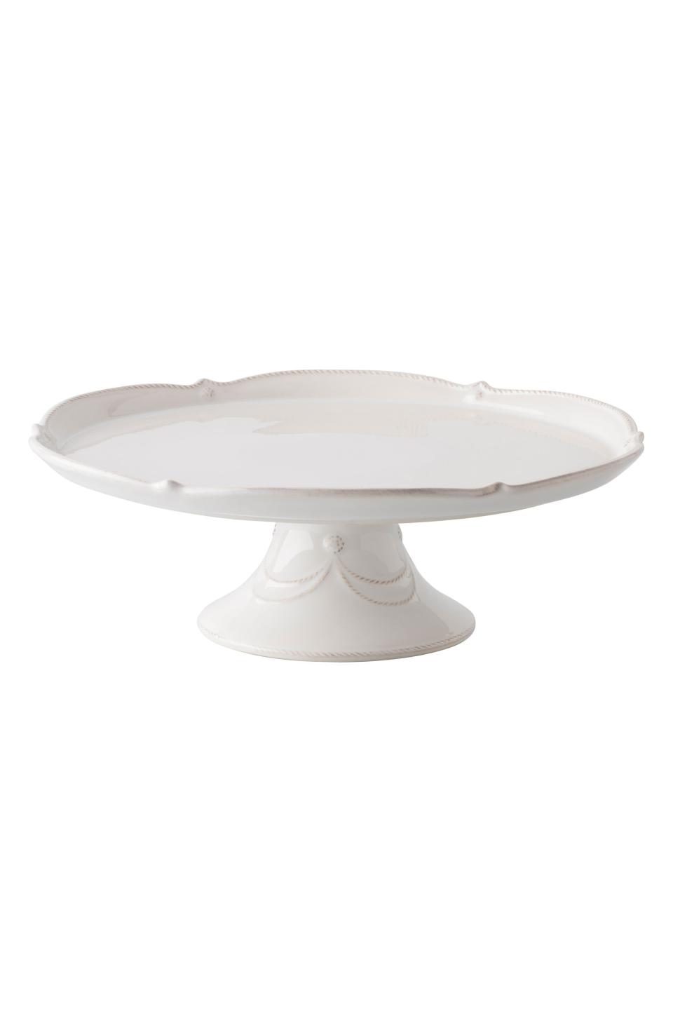 48) Berry & Thread Ceramic Cake Stand