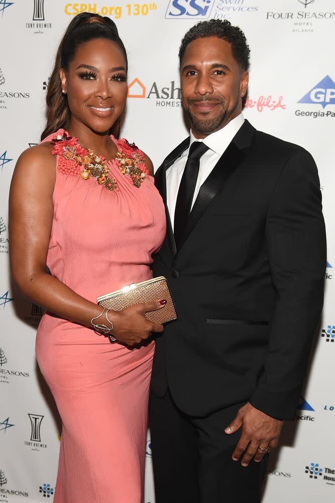 Kenya Moore and Marc Daly | Paras Griffin/Getty Images