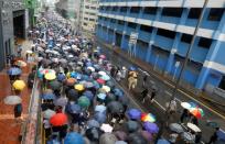 Protest in Hong Kong