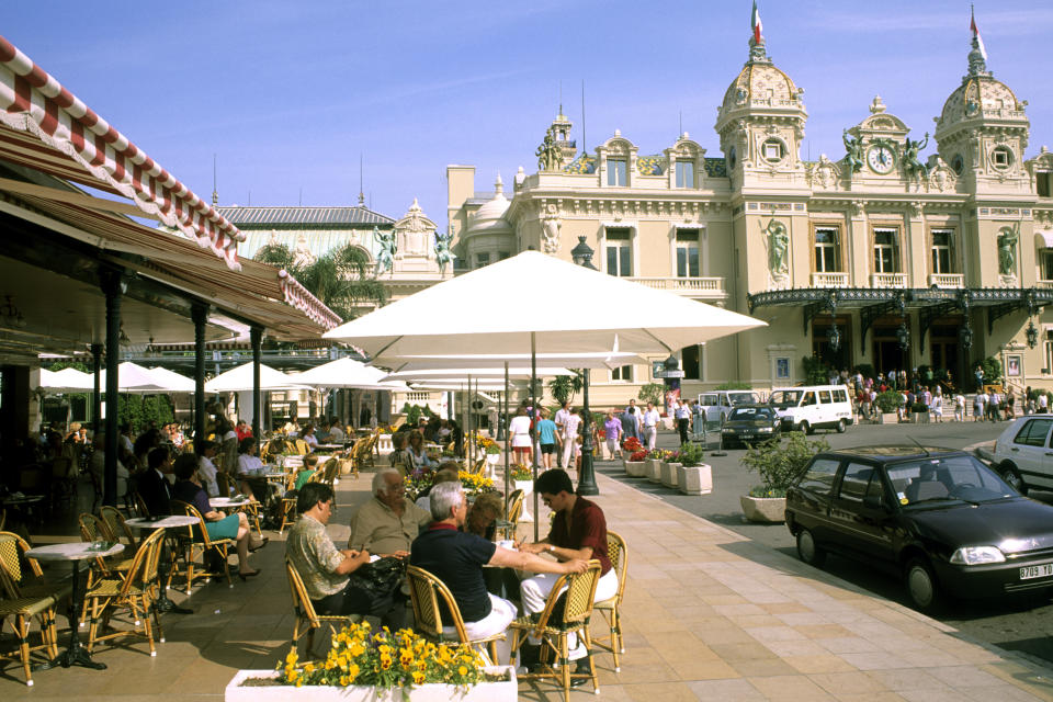 Monaco CafÃ© in Monte Carlo Casino. Image: Getty