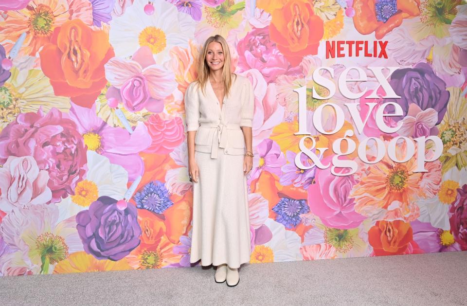 gwyneth at a goop event