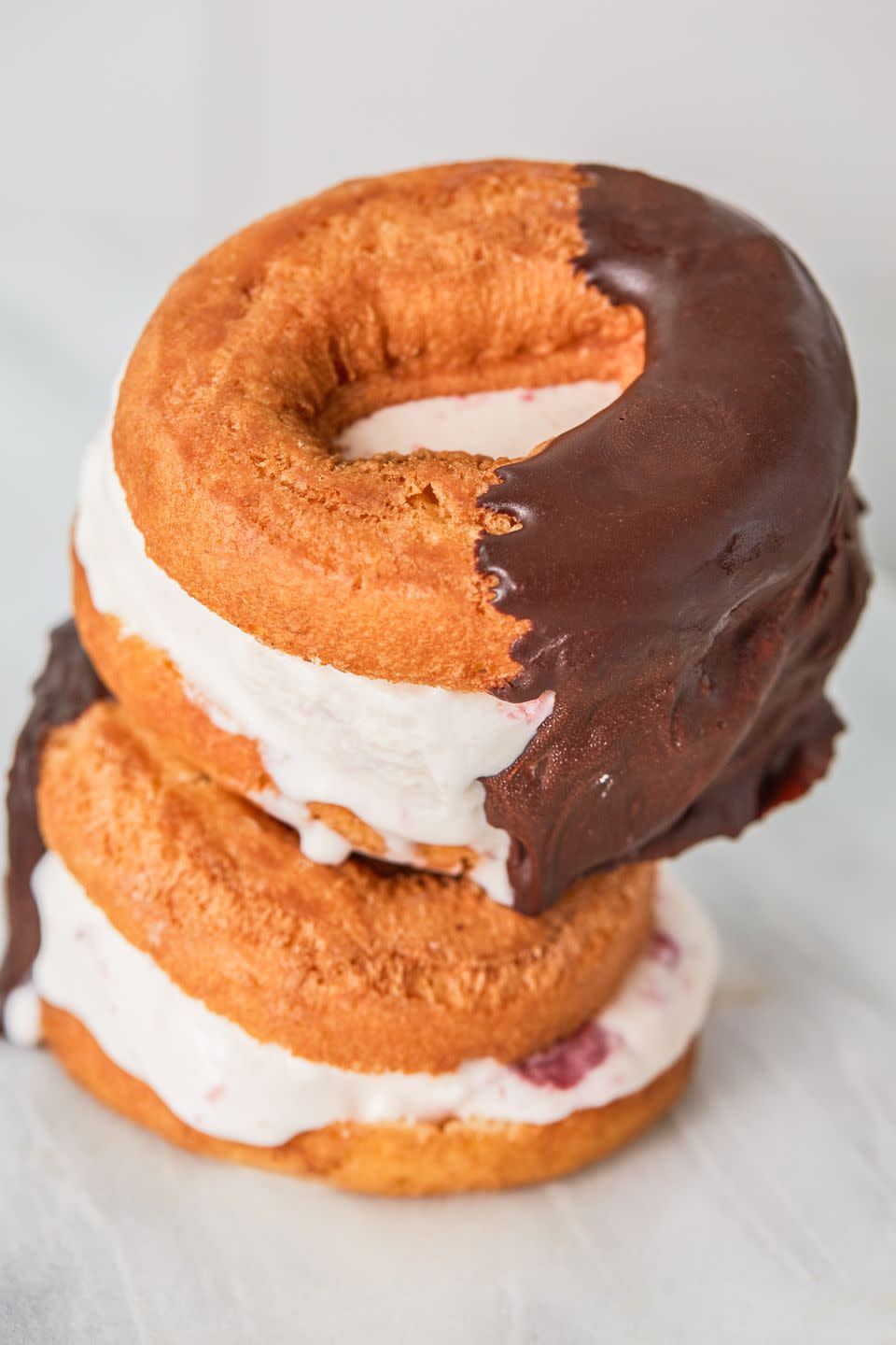 Donut Ice Cream Sandwiches