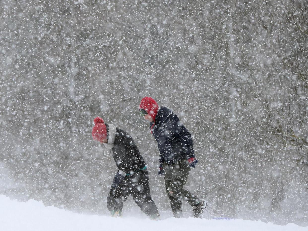 Last year's Beast from the East caused mayhem across the UK: PA