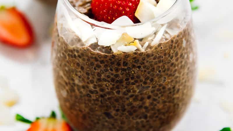 best make ahead breakfasts – chocolate chia pudding